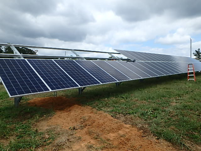 Ferrum farm goes solar