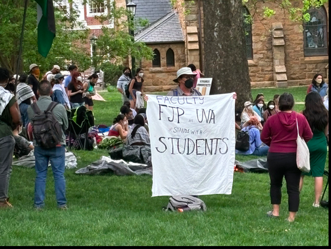 UVa protest