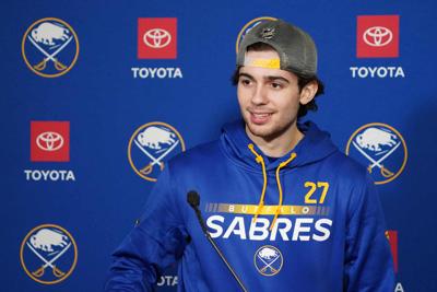 Sabres goalie Devon Levi