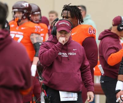VT Spring Game players