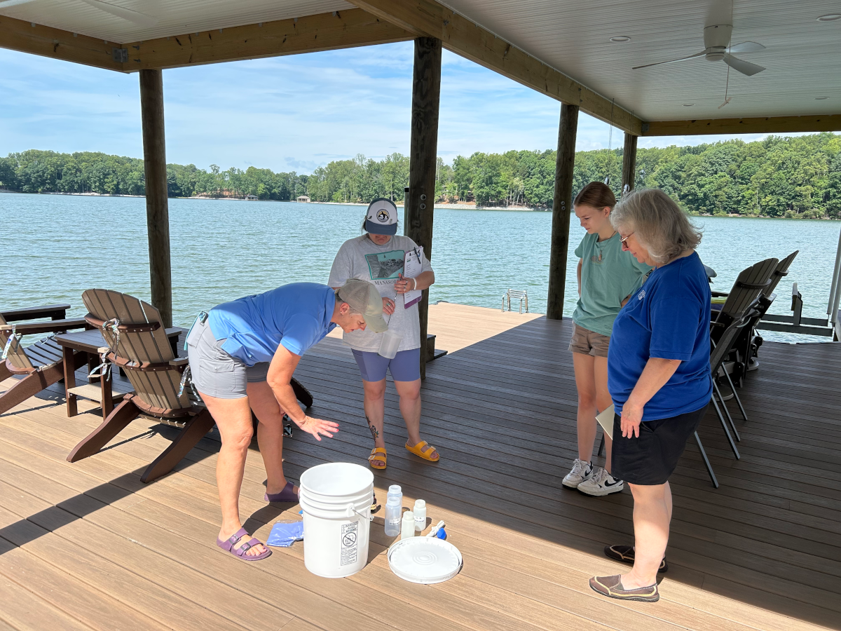 Dock Watch program volunteers