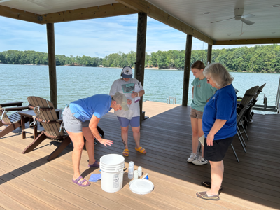 Dock Watch program volunteers