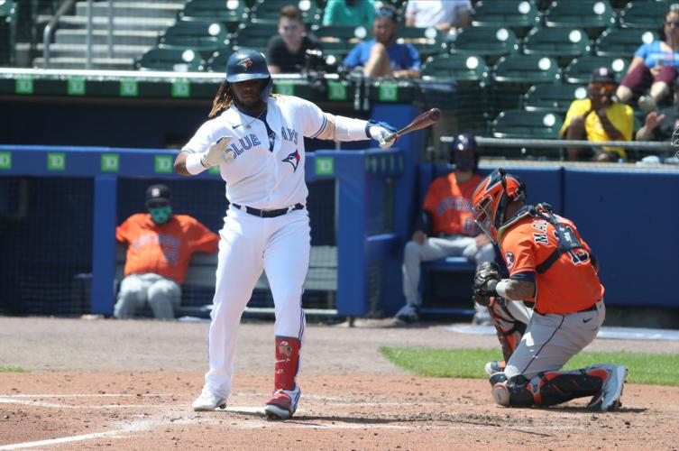 Toronto Blue Jays take on the Houston Astros in game three of a three game home stands