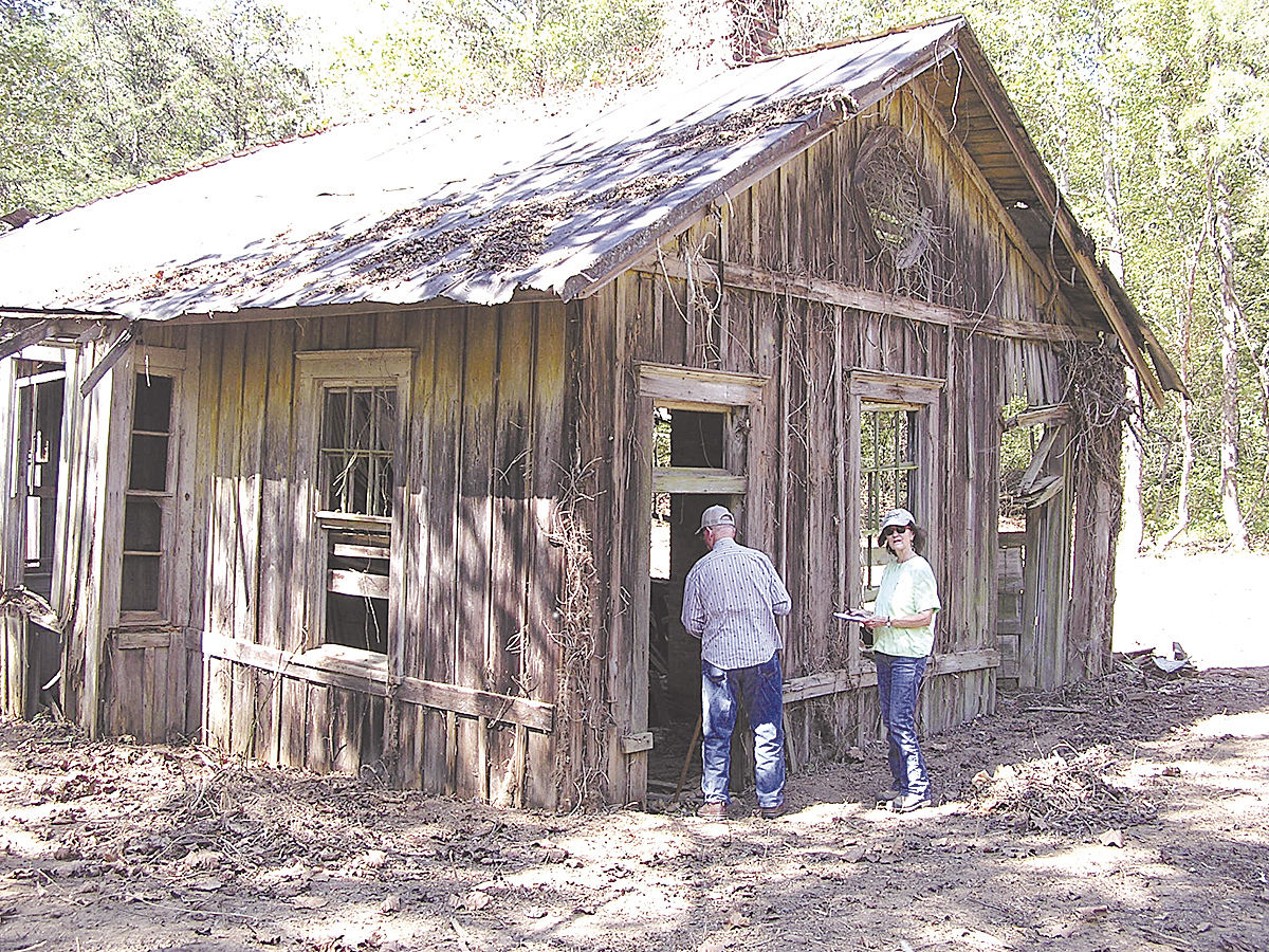 The Sandy Level train depot
