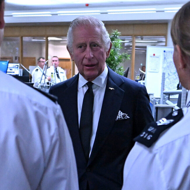King Charles thanks emergency services workers for their support ahead of Queen's funeral
