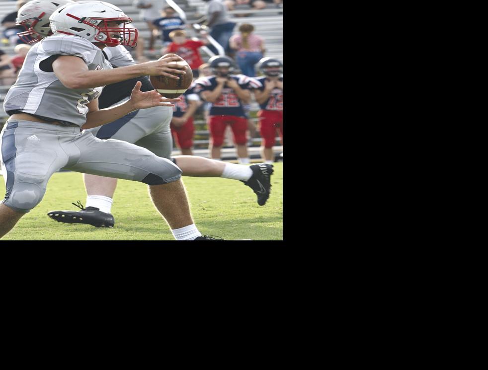 FIRST VARSITY SCRIMMAGES