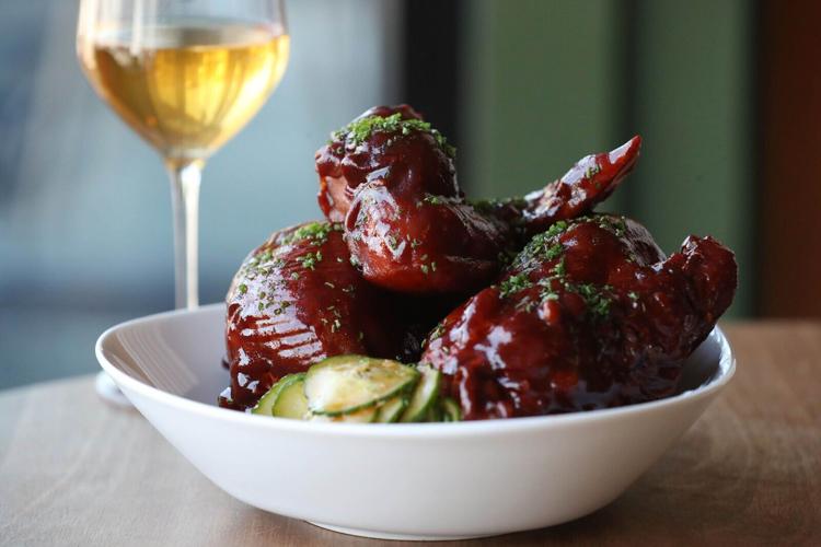 Korean fried chicken at Dapper Goose