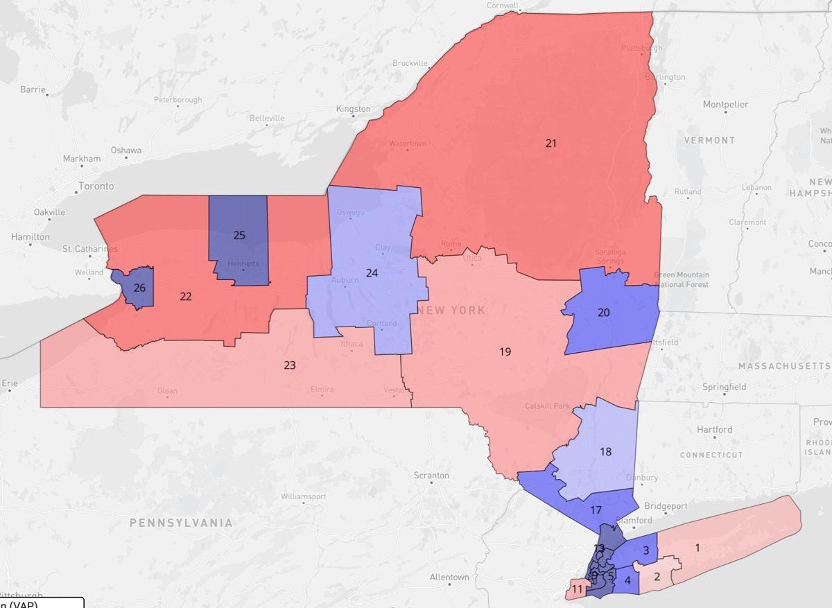 Wasserman proposed congressional map