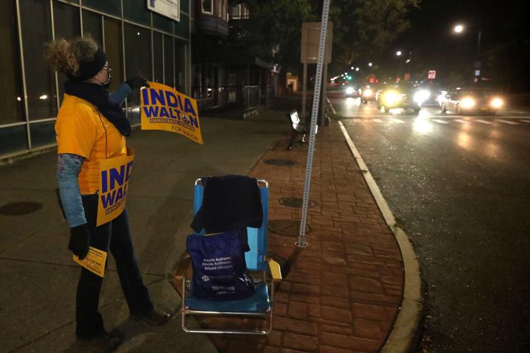Milligan campaigns for Walton