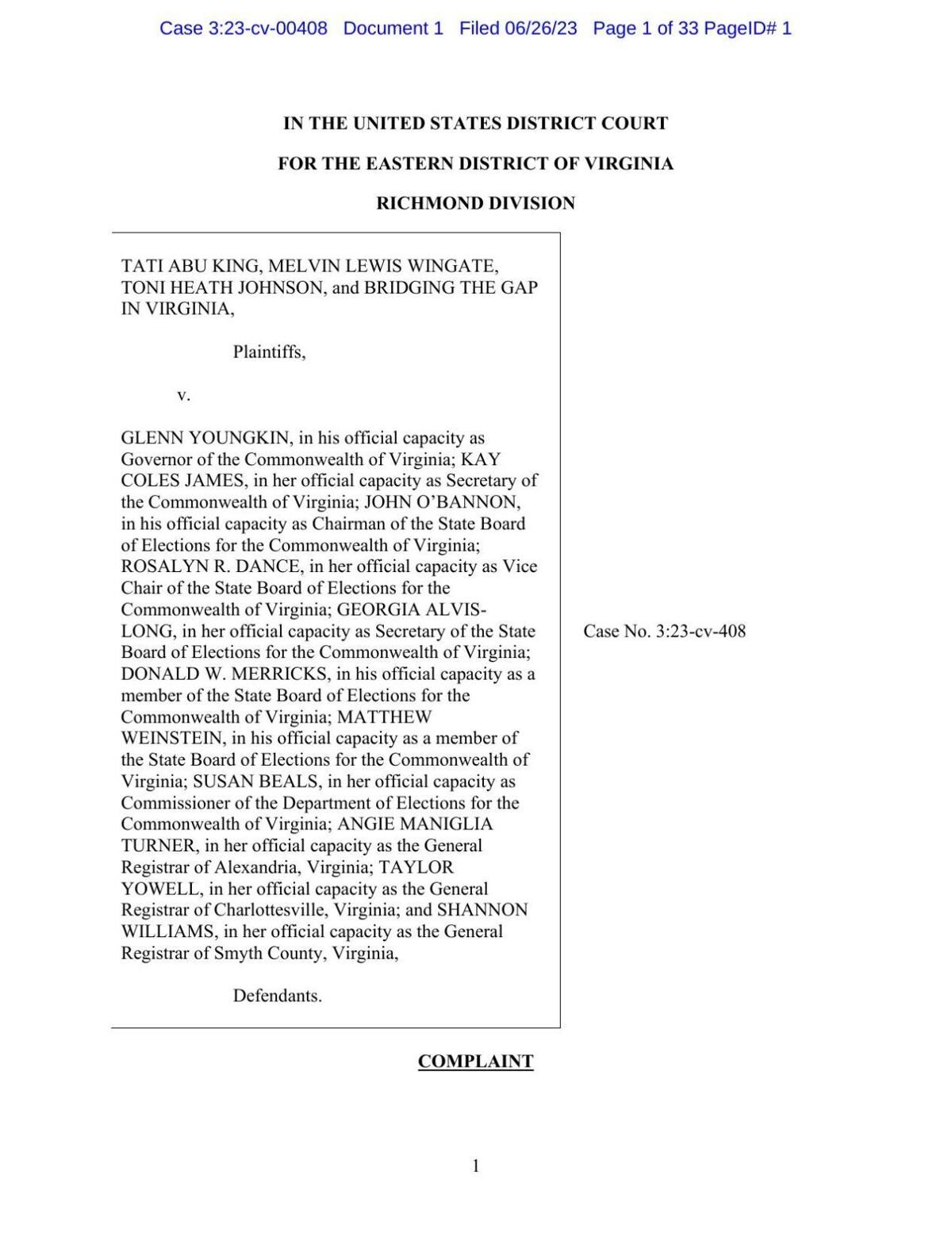 Lawsuit