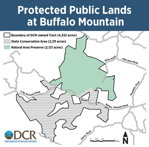 Buffalo Mountain Map