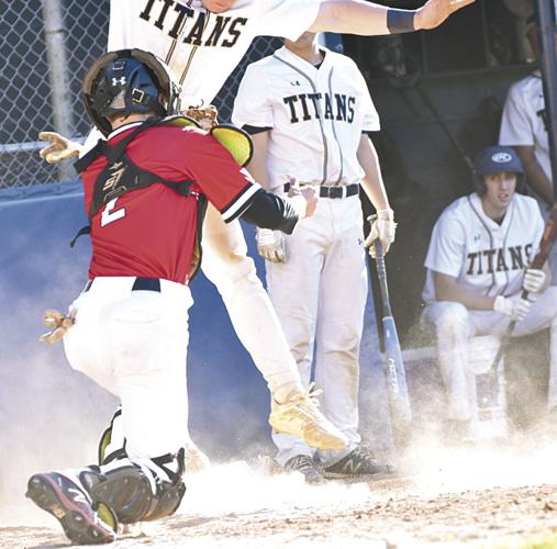 Eagles blank Titans in shortened contest.