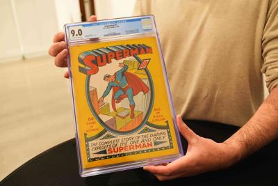 Superman Record Comic Book Sale