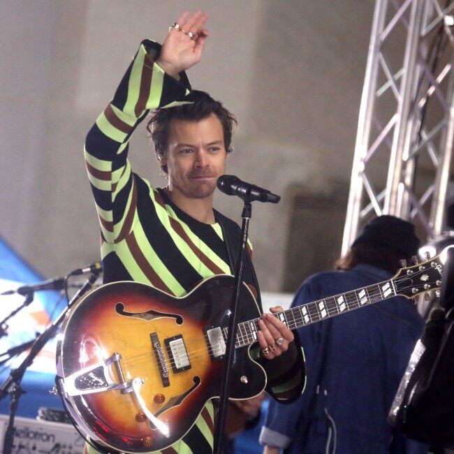 Harry Styles helps a fan declare their sexuality at his Wembley Stadium gig