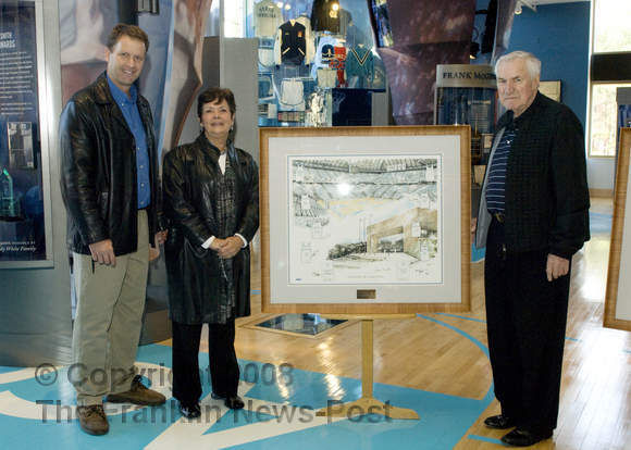 Hart's print depicts Tar Heels' tradition