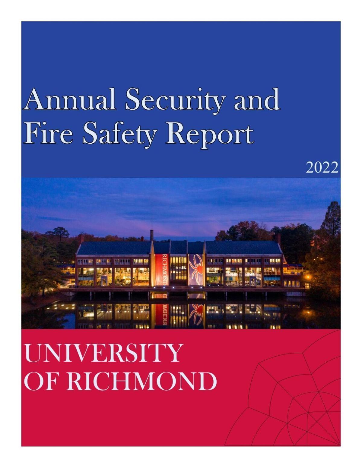 UR 2022 campus safety report