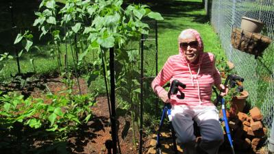 97-year-old woman finally gets a garden