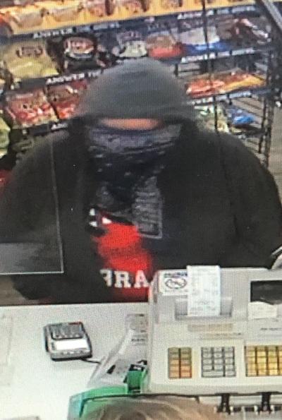 Sheriff's office searching for suspect in store robbery