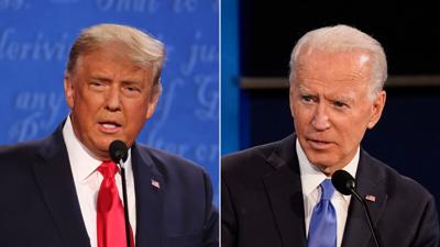 Trump and Biden
