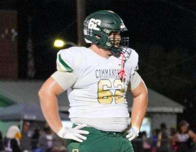 Friendship Christian football player Kaden Buchanan.