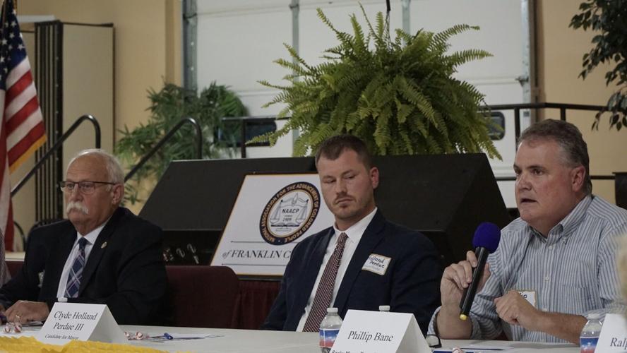 Angle, Perdue, Bane at NAACP candidate forum