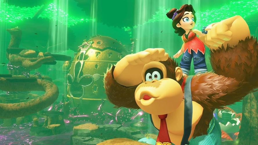 Donkey Kong Banaza -- Screenshot