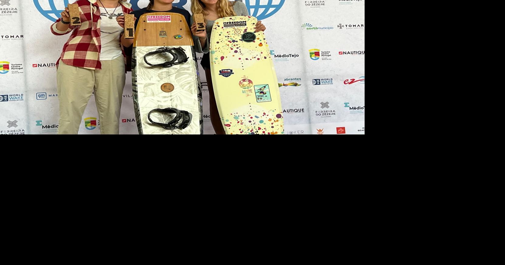 Local wakeboarder places first at recent world championships