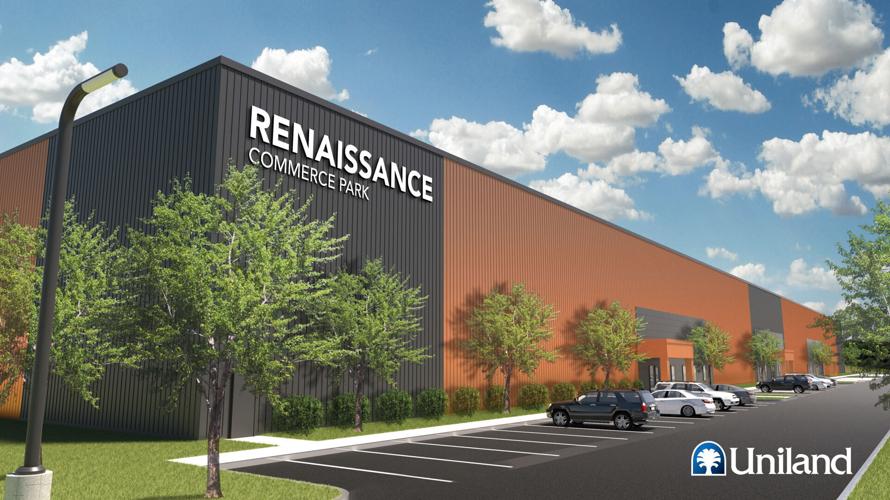 Dona Street warehouse rendering