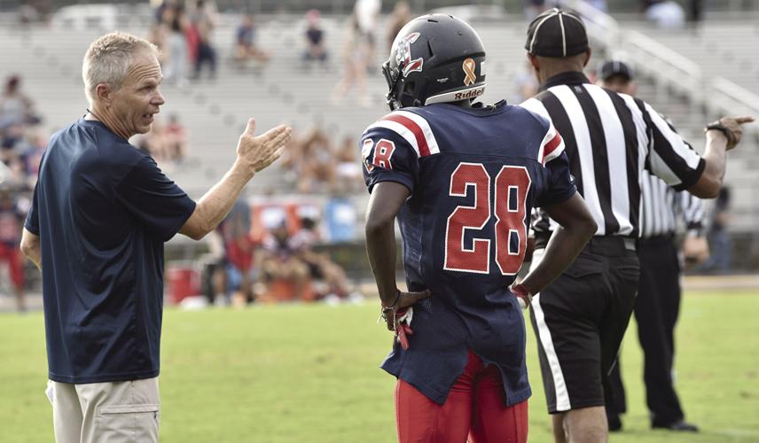 FIRST VARSITY SCRIMMAGES