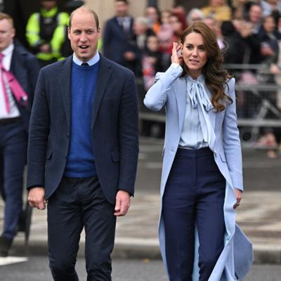 The Prince and Princess of Wales have paid tribute to the people of Northern Ireland despite princess Catherine being heckled on their visit to the province