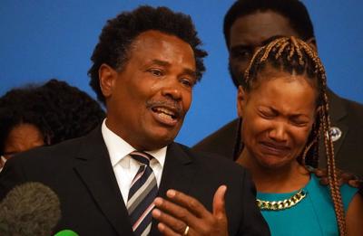 Family of Ruth Whitfield attorney Ben Crump (copy)