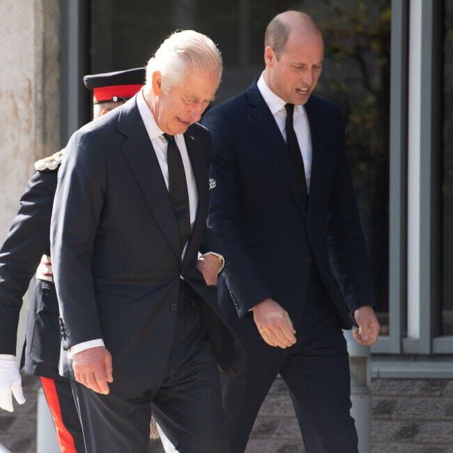 King Charles and Prince of Wales met with mourners in the queue for Westminster Hall