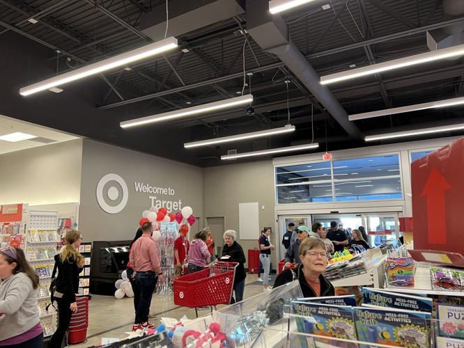 Shoppers fill the Outer Banks Target when the new store in Kill Devil Hills opened its doors on Sunday, April 2, 2023.