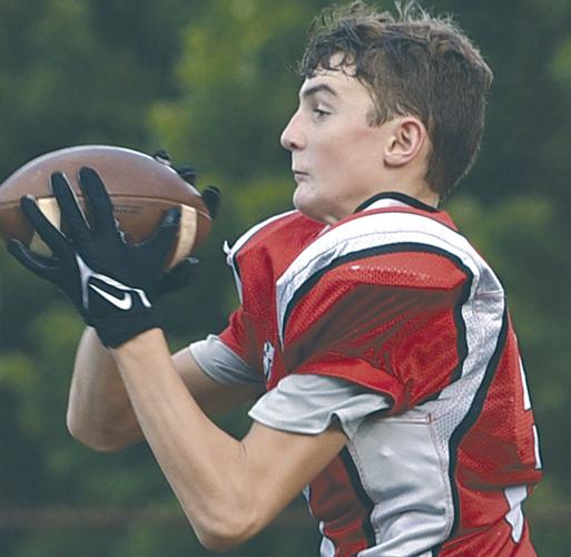 Eagles win fourth in a row, down Squires 34-7