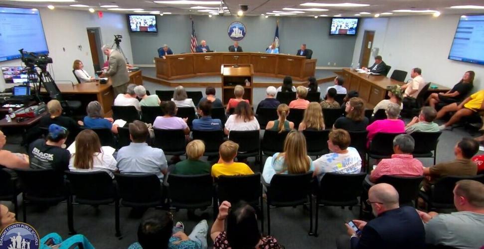 Roco School Board 7.27 packed room