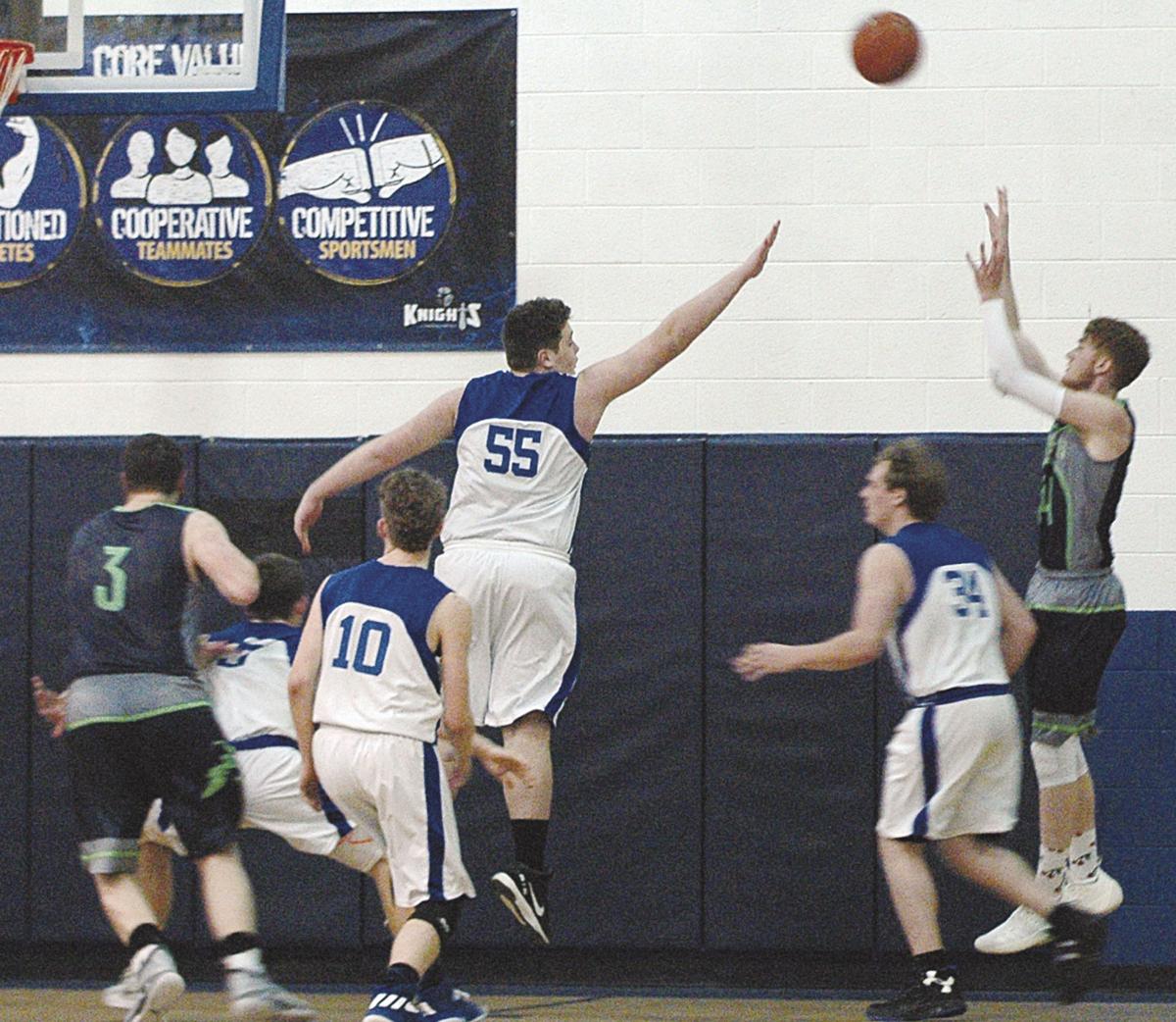 Boys High School Basketball Knights Late Success At The Line