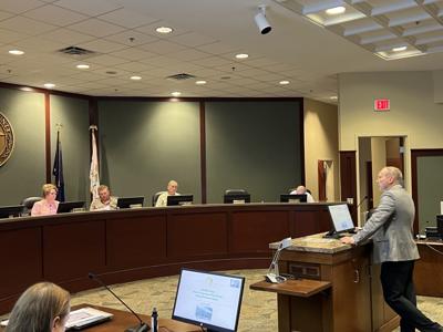 Franklin County Administrator Steve Sandy