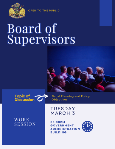Work Session Meeting – Tuesday, March 03, 2026