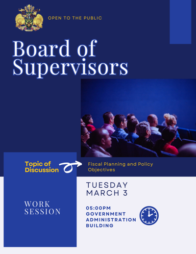 Work Session Meeting – Tuesday, March 03, 2026