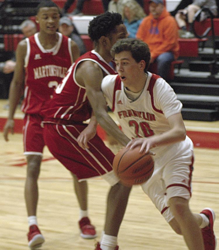 HIGH SCHOOL BASKETBALL Franklin County boys fall at GW