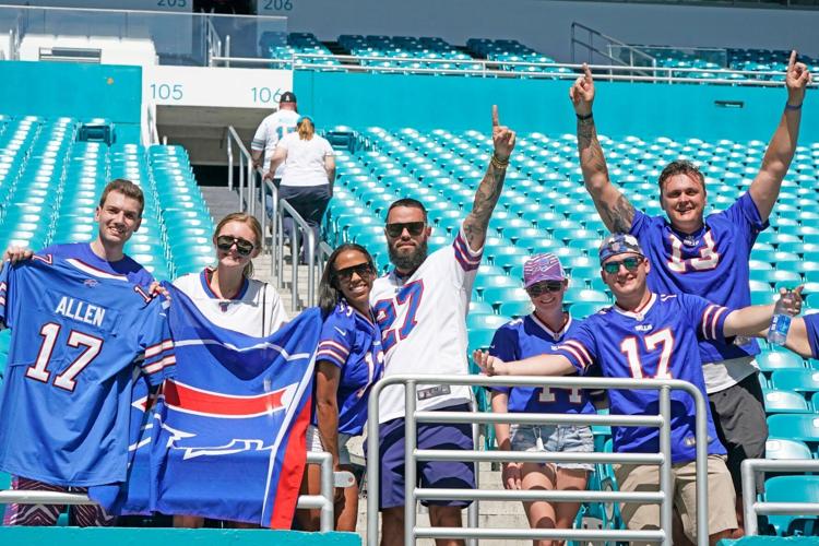 Bills fans in Miami