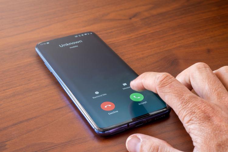 Phone call from unknown number -- Scam