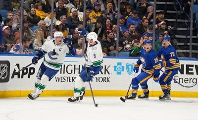 Sabres Canucks Hockey