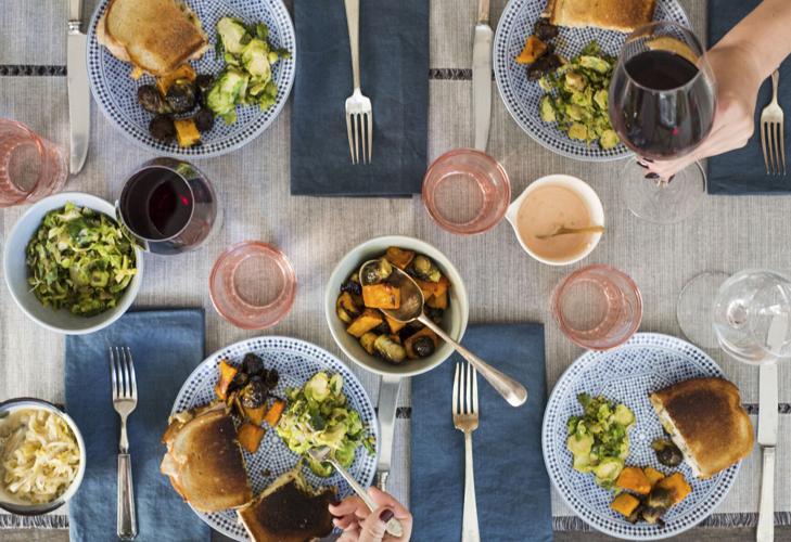 Turkey Reuben sandwiches