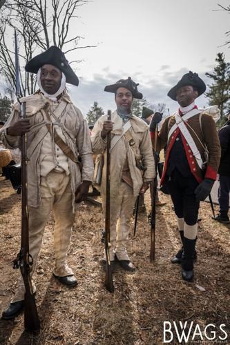First Rhode Island reenactors