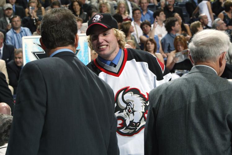 Vanek On The Draft Floor (copy)