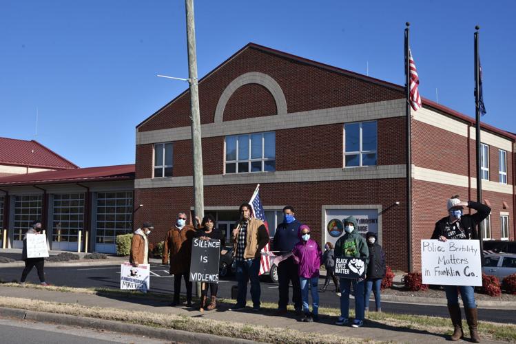 BLM protest at Rocky Mount PD