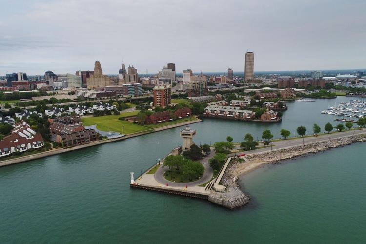 Buffalo skyline
