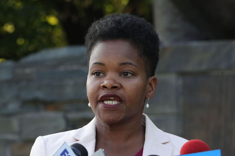 India Walton introduces her six point Public Safety Platform for Safer, Healthier Buffalo. (copy)