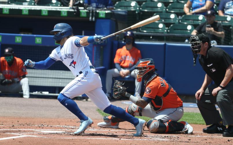 Toronto Blue Jays take on the Houston Astros in game three of a three game home stands